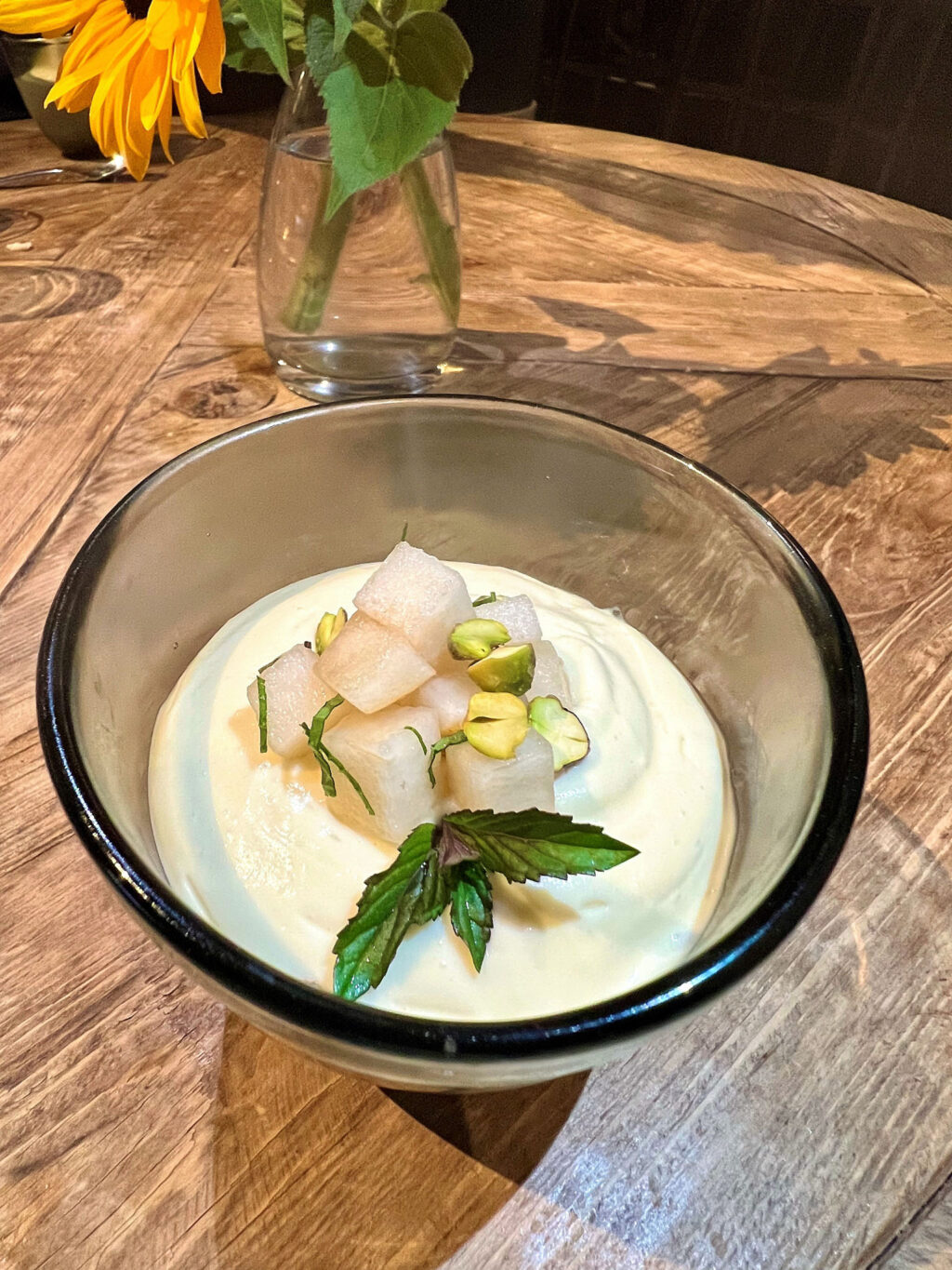 Honey mousse