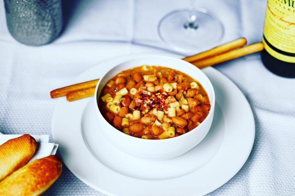 Soup of the day: pasta & fagioli
