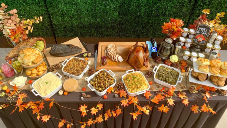 Thanksgiving take-out Los Angeles New York
