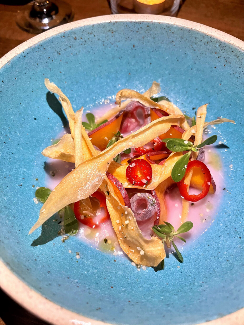 Yellowtail crudo
