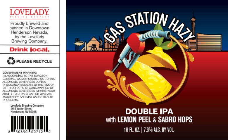 Lovelady Gas Station Hazy