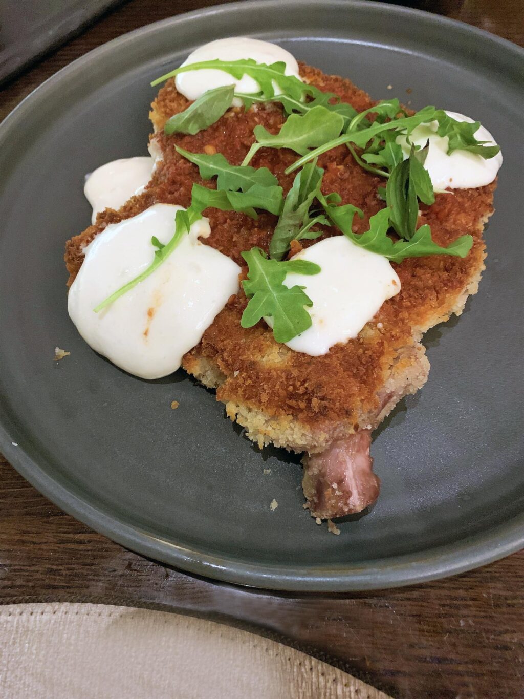 Pork chop Parmesan