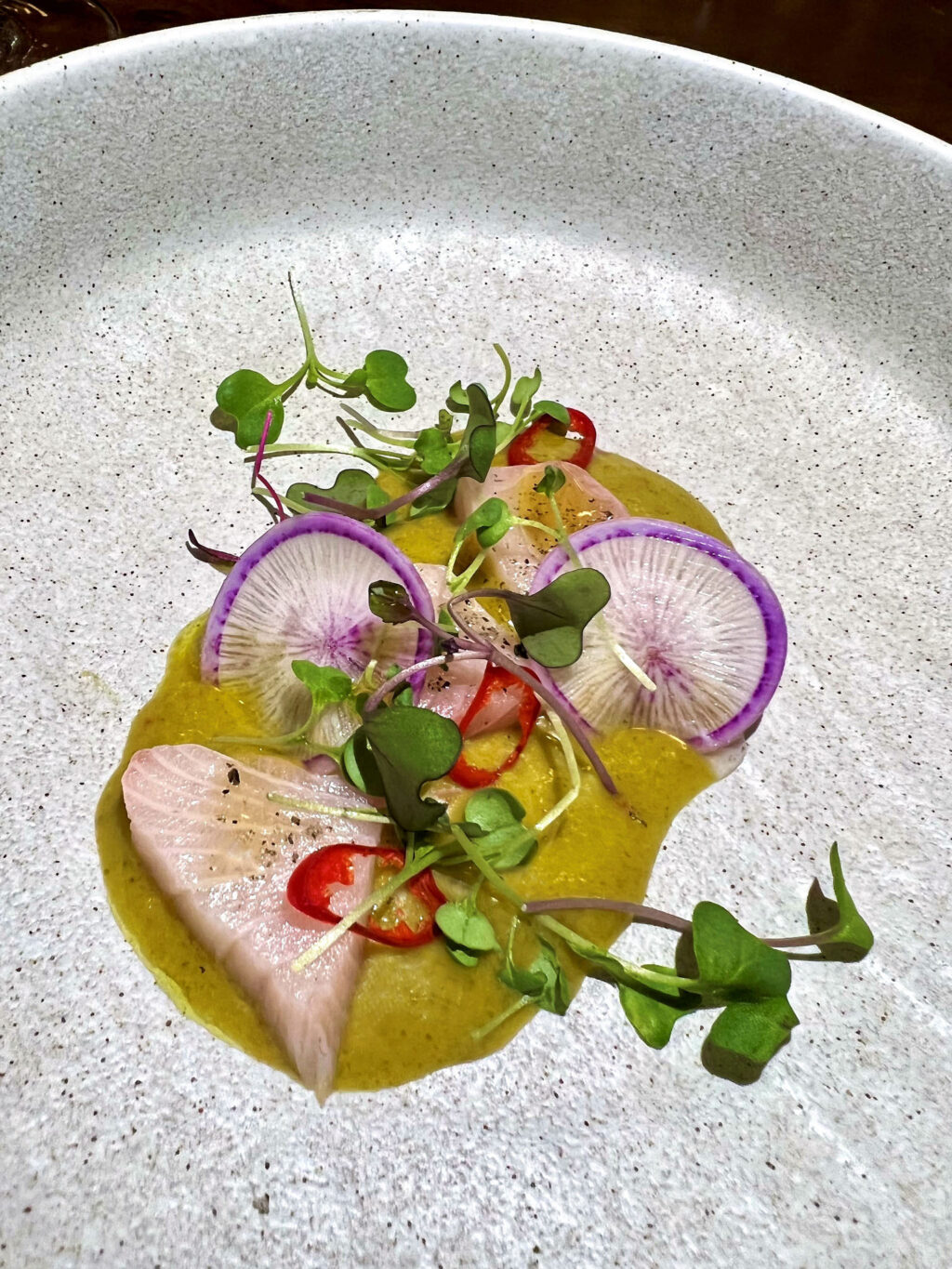 Kampachi crudo