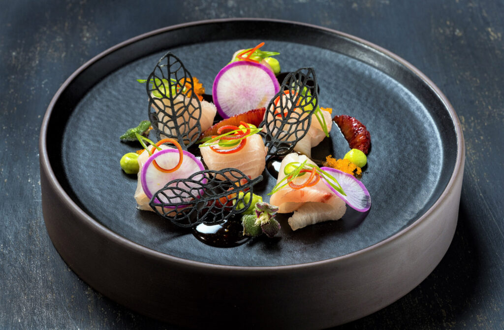 Yellowtail sashimi
