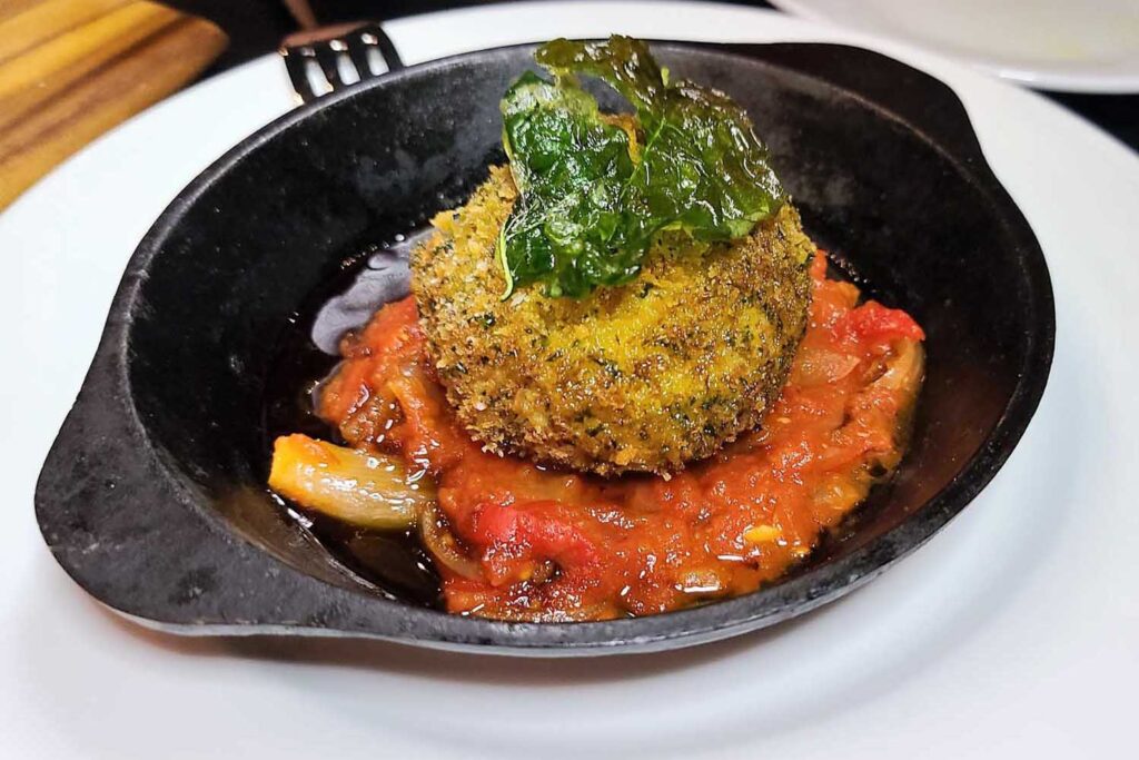Fried burrata Scarpetta