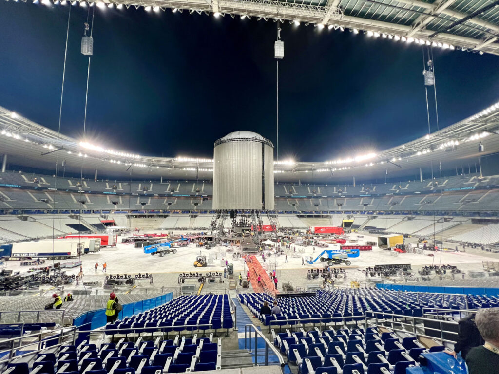 Tour Central démontage