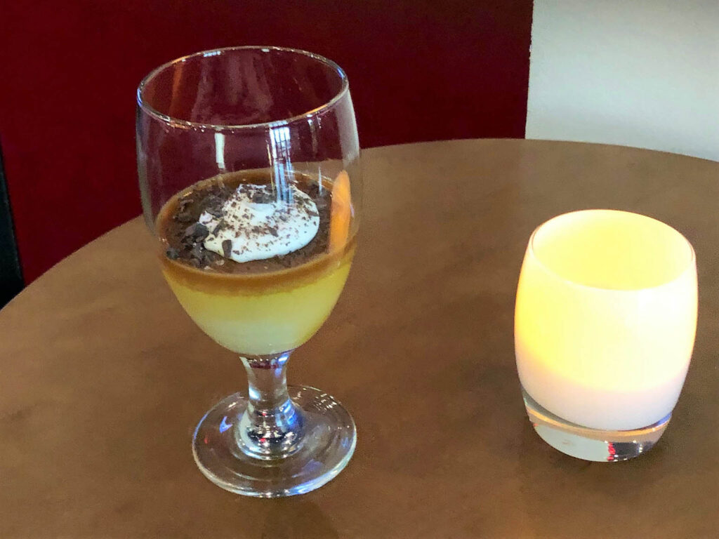 Butterscotch budino | Rosa Ristorante, Henderson, NV