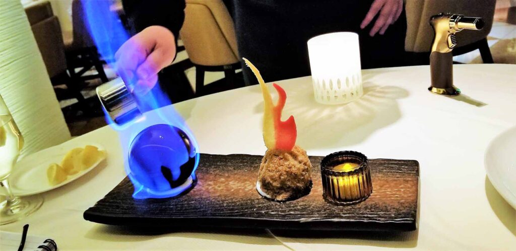 Fireball Smores | Scotch 80 Prime, Palms Casino Resort, Las Vegas | Photo © Lally Barnes