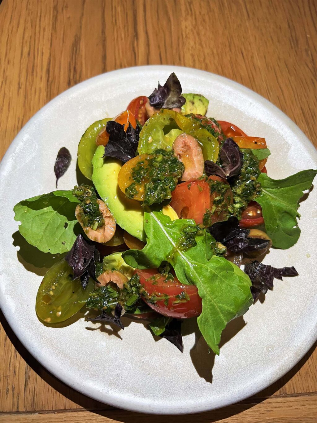 Heirloom Tomatoes | Caldo Verde, Downtown LA Proper Hotel