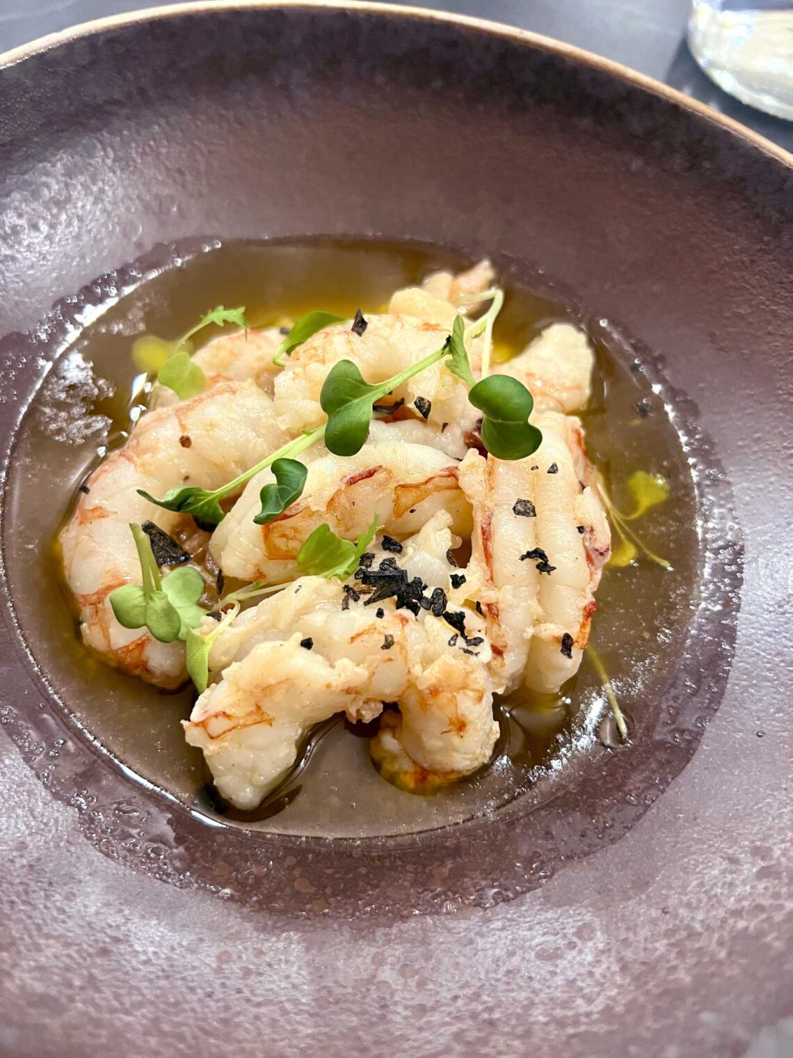 Gambas al ajillo | El Celler, Montsonis