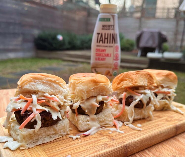 Falafel sliders recipe
