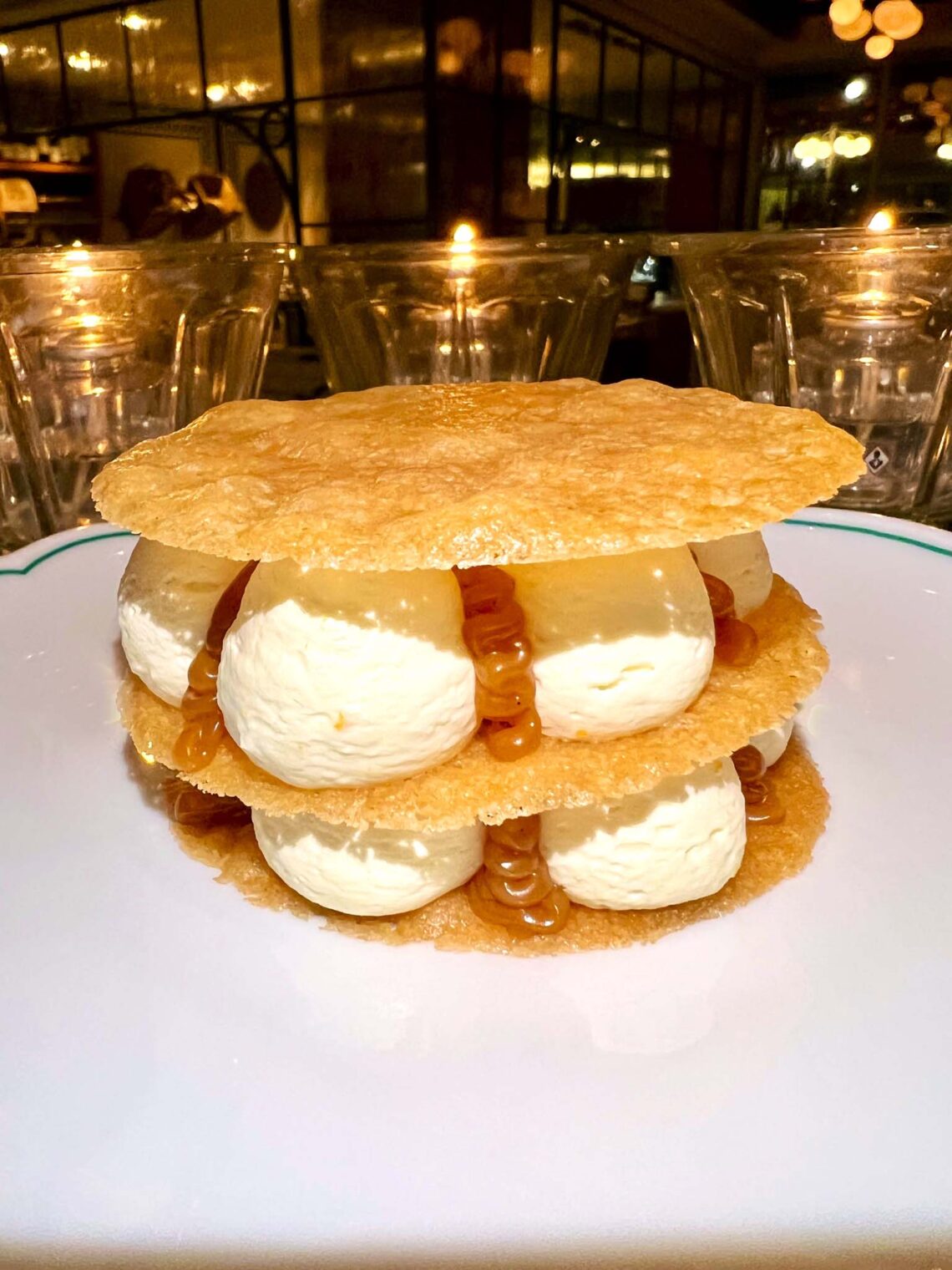 Caramel apple galette | Lumière Fairmont Century Plaza LA
