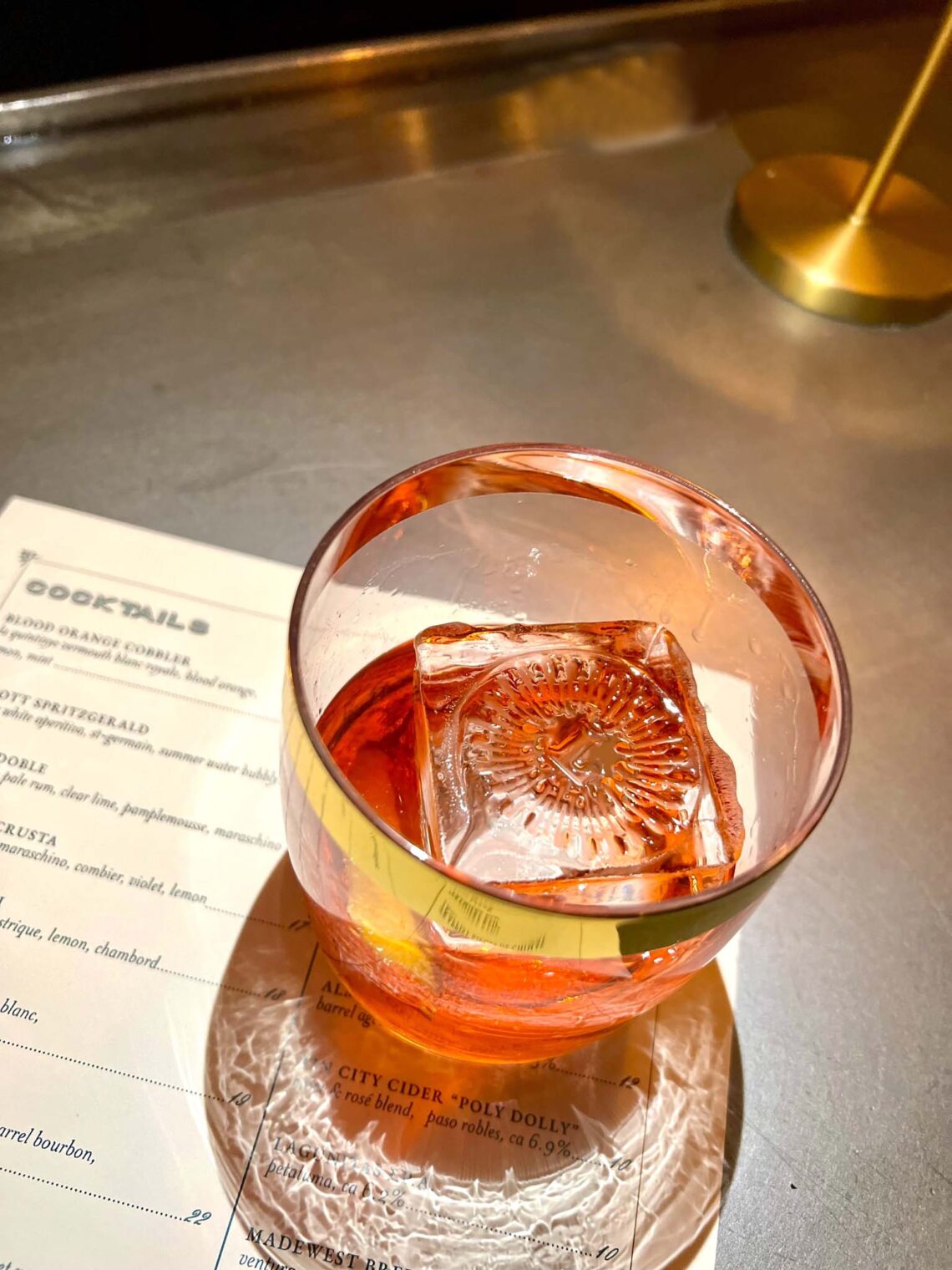 Cocktail | Lumière Fairmont Century Plaza LA