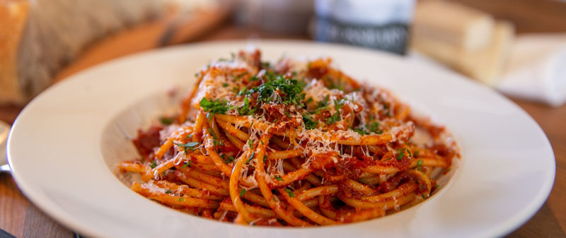 Bucatini pasta recipe Crossbar Winery