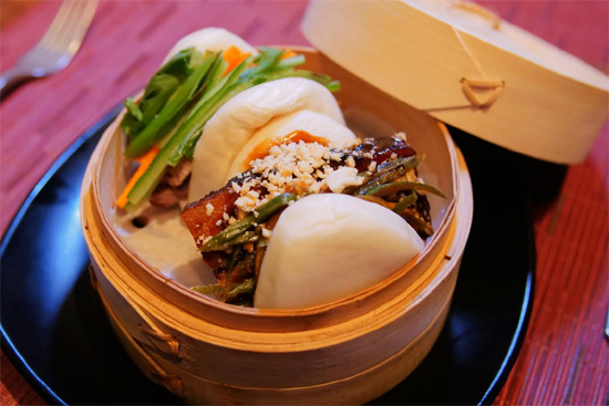 CHI pork belly bao buns