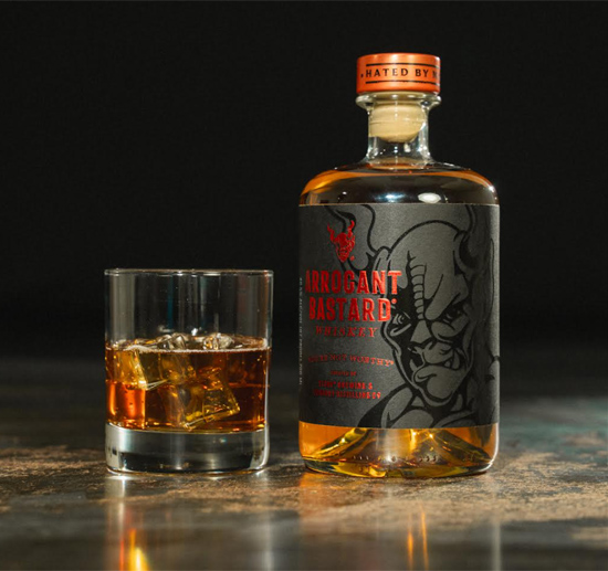 Arrogant Bastard Whiskey
