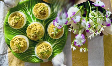 Deviled eggs dairy free