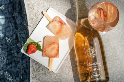 Ice pops sparkling rosé brut Frank Family Vineyards