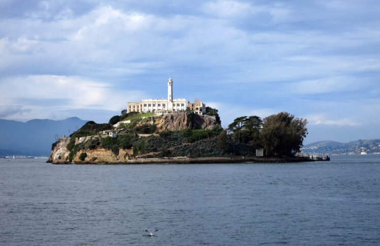 Alcatraz prison island