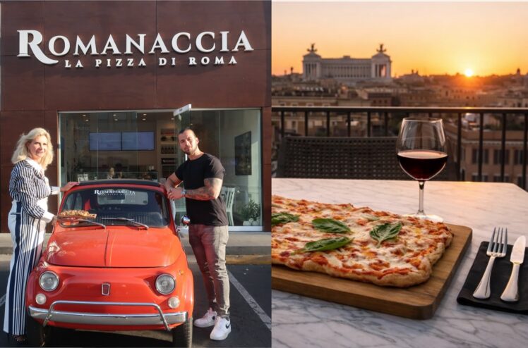 Romanaccia pizza Los Angeles Sophie Gayot Luca Tartaglia